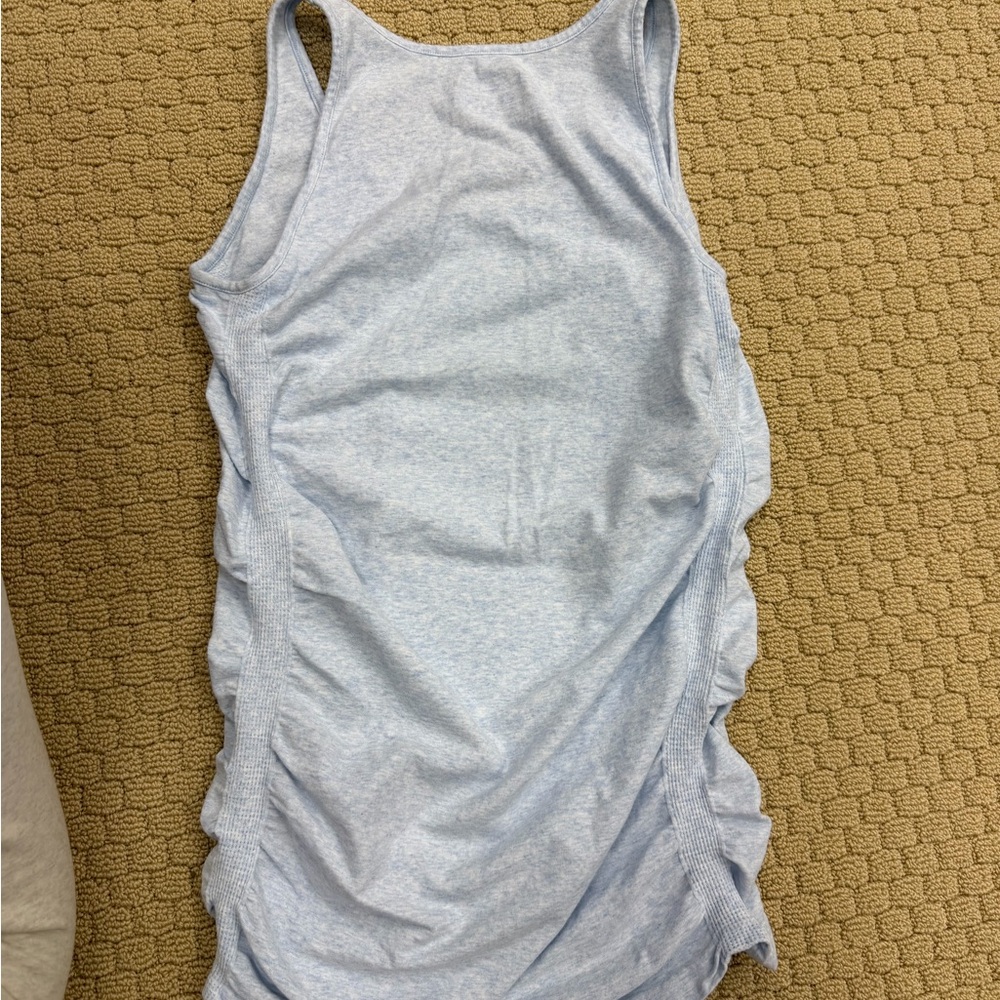 Athleta Light Blue Tank Top Lot of 2
